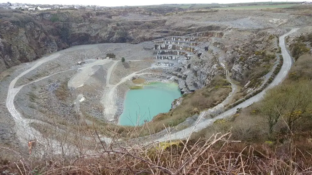 clay mine, st austell, wheal martyn