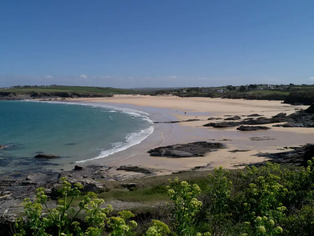 Harlyn bay beach Padstow, Padstow beaches, things to do in Padstow with kids