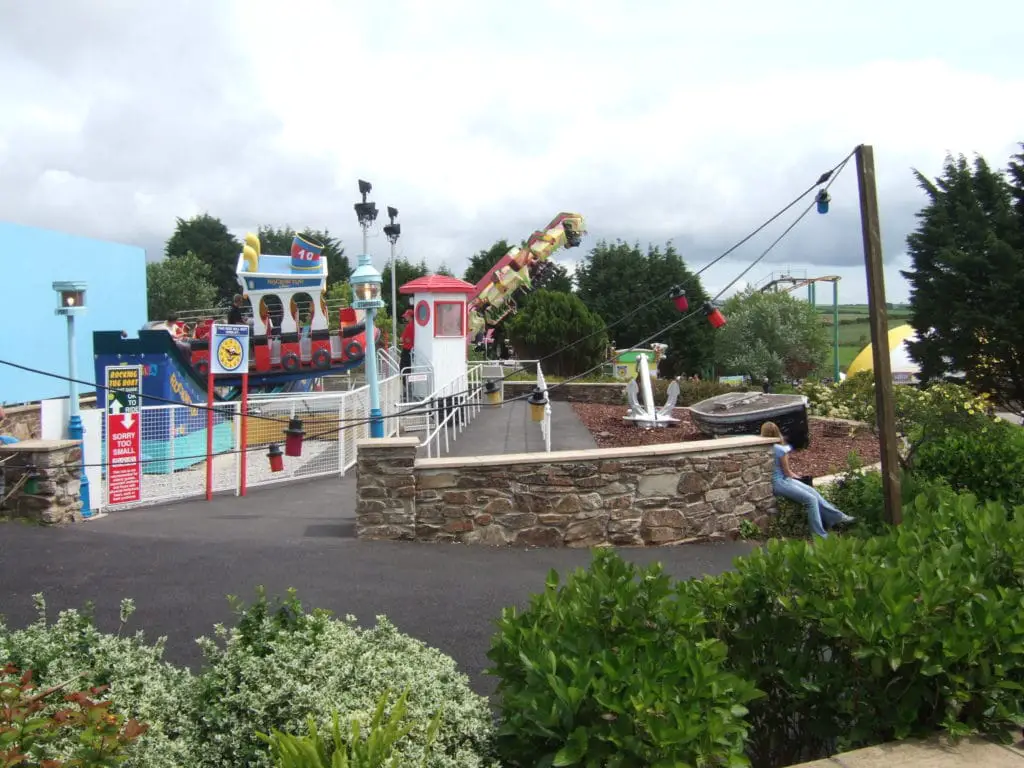 Flambards theme park in cornwall