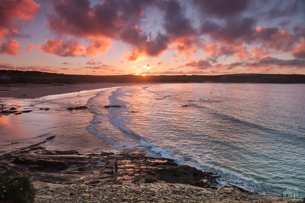 Trevone Beach, Trevone bay padstow