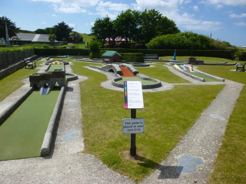 Bude haven crazy golf